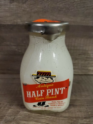 Vintage antique half - vintage, milk