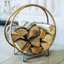 Fireside Log Holder With