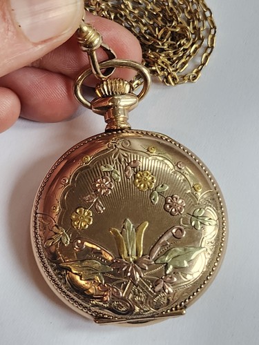 Waltham 1901 gold - waltham,