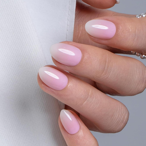Extra short almond ombre - extra, press