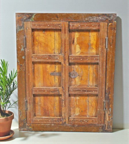 Antique wooden wall decow - antique,