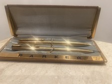 Two 12crt Rolled Gold Parker