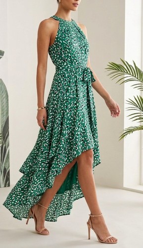 Tenki green animal print rise - print,