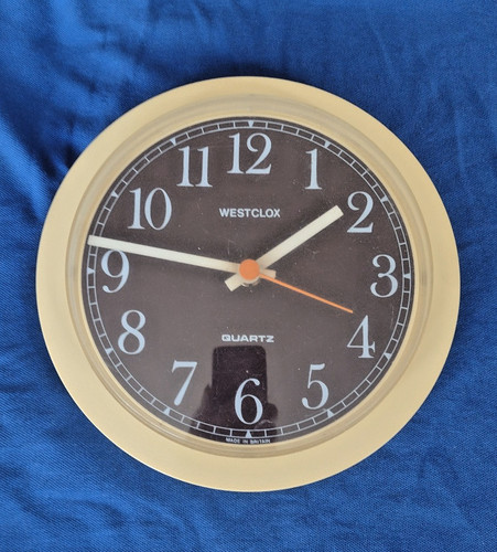 Westclox battery quartz wall - westclox,