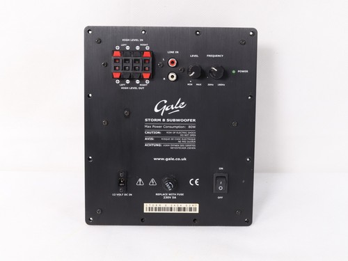 Gale storm subwoofer amp - storm, 8