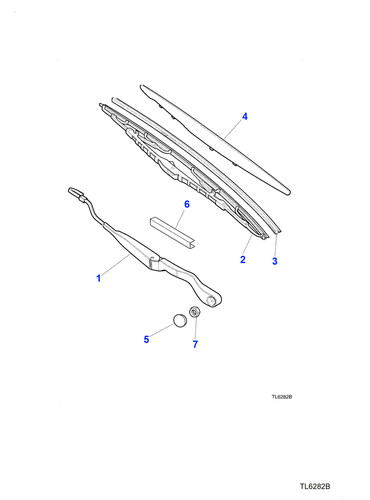 Jaguar genuine wiper - genuine,