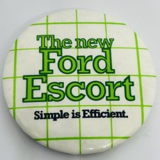 FORD ESCORT Vintage Lapel Pin