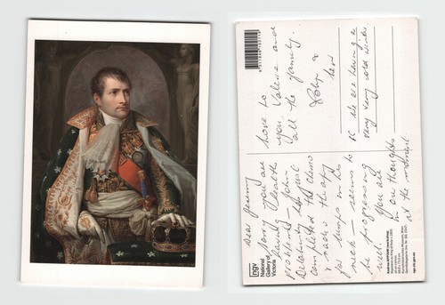 Postcard napoleon bonaparte - postcard,