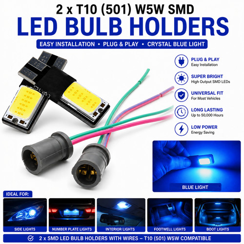 T10 w5w smd led - 2, bulb