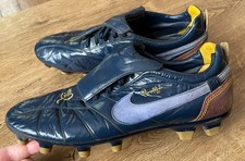 Rare Nike Tiempo Ronaldinho R10 Firm Ground Football Boots - size EUR 45 /UK  10