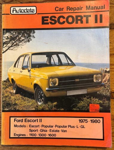 Ford escort car repair - ford,