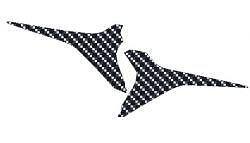 Airbox decal carbon look - carbon,