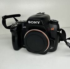 Sony Alpha A500 DSLR Camera Body With Battery And Charger - See Description