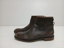 Zara Men's Brown Leather Side