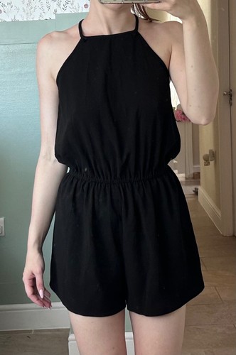 Primark black high neck