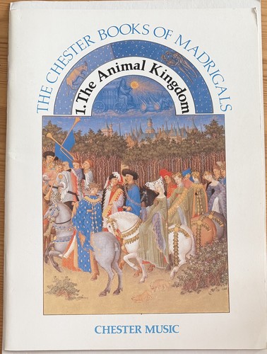 Chester books madrigals - books, 1