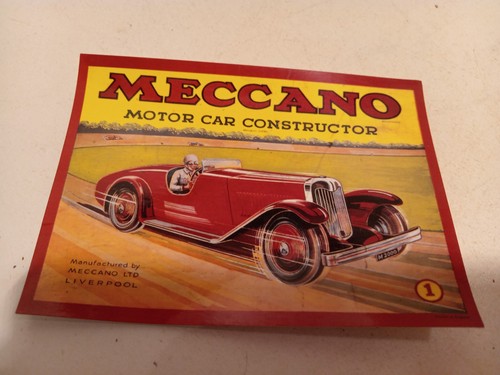 Postcard meccano - postcard,