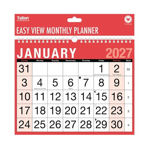 2027 calendar planner - ,