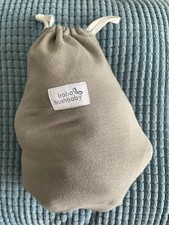 Baba Bushbaby Baby Sling Wrap Carrier 95% Cotton. 5-35lb. Grey Green Khaki.