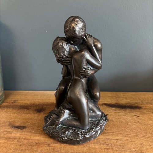 Adam eve lovers bronze - adam,