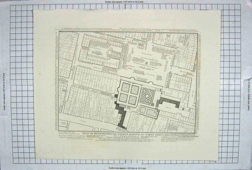 Original old antique print - original,