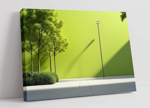 Bright modern street with - bright,