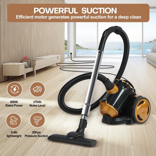 New bagless cylinder vacuum - bagless,