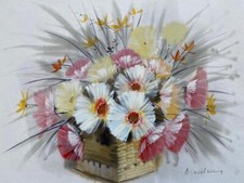 ORIGINAL WATERCOLOUR BASKET OF