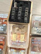 KEYSWITCH RELAY 12PIN PLUG IN UNIT. NEW OLD STOCK. SM 4P 21/4CA 700/26. JUKEBOX