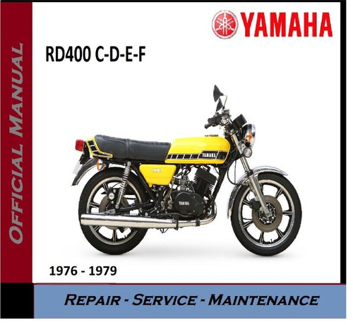 Yamaha rd400 400 e f - rd400, rd