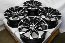 18" 5x112 Wheels Black Rims