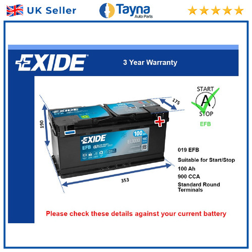 Efb car battery - car,