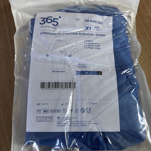 New standard surgical gowns - standard,