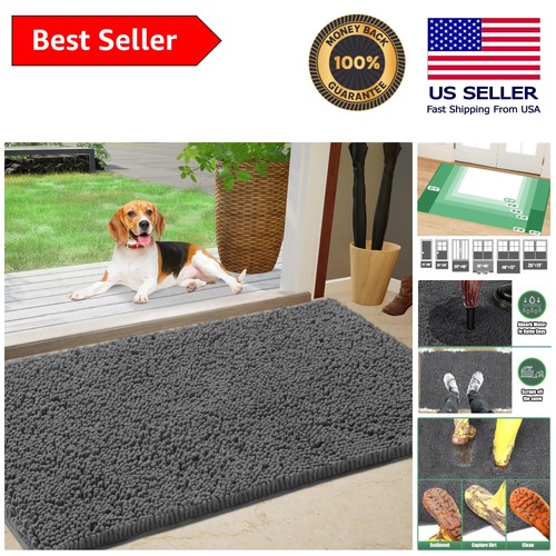 Elegant muddy paw - mat, 36"