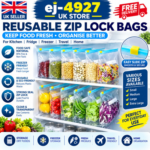 Zip lock food - zip, freezer