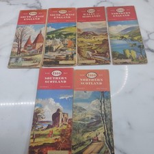 6 Road Maps of England Wales &