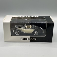 WhiteBox 1/43 Scale 1937 Opel Super 6 Black / Beige WB104 MIB FREE FAST P&P