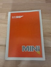 Repair Manual Mini Saloon, City & Special Clubman, Estate & 1275, Van & Pick-up