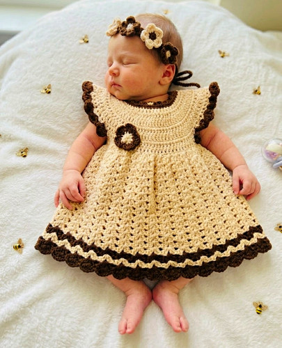 Handmade crochet cotton baby - cotton,