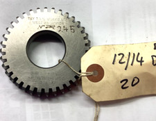 Gear Shaper Cutter 12/14 DP 20 pa 36 teeth By Tay Tools