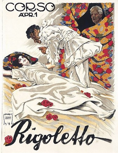 Vintage rigoletto opera - vintage,