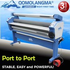 Qomolangma 63in Full-auto Wide Format Cold Laminator with Heat Assisted