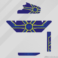 LN KART STYLE ROTAX MAX DD2 RADIATOR STICKER KIT - JakeDesigns