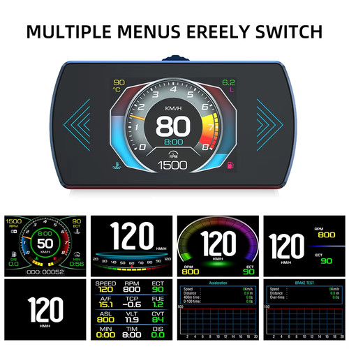 Obd2 head display dual - up,