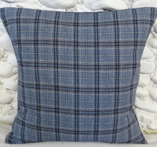 Cushion cover checked - cushion, cover,