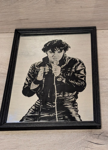 Vintage elvis presley mirror - vintage,