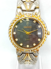 Coiner Quartz Watch. Black Dial. Unusual Design. New Battery. Free P+P