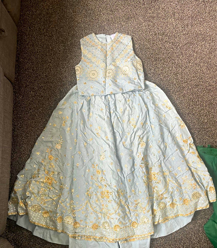 Ethnc kids girls blue gold - ethnc,