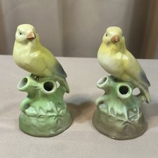 Set of 2 Vintage Bird Triple