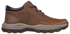 Skechers Mens Smart Boots Relaxed Fit Knowlson Ramhurst leather Lace Up brown UK
